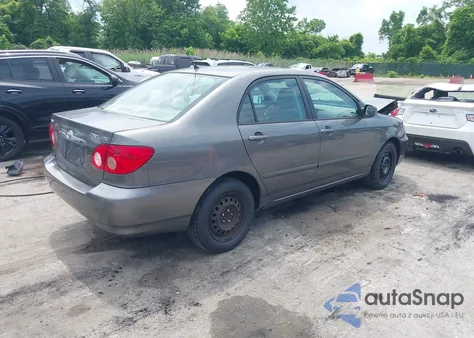 2005 Toyota Corolla Le z USA, uszkodzony, nr VIN 2T1BR30E05C440082